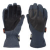Water-resistant outdoor gloves featuring a durable grip and flexible design, ideal for cold weather activities. The gloves have a snug fit with an adjustable cuff for added comfort and protection.