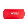 Red cylindrical compression bag on a white background with white 'Terra Nova BOTHY 12' logo and weight label reading 1410g/50oz