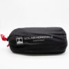 Black cylindrical stuff sack with a red drawstring, labelled 'Terra Nova Solar Horizon 2 Footprint' on the side.